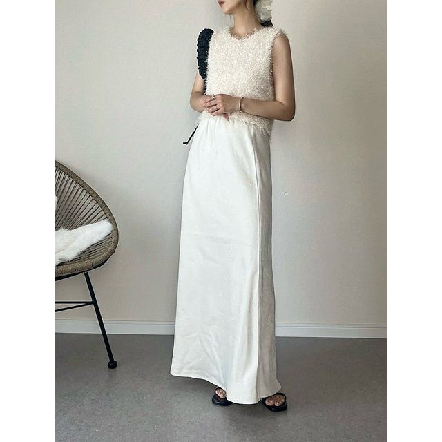 白スカートコーデ2