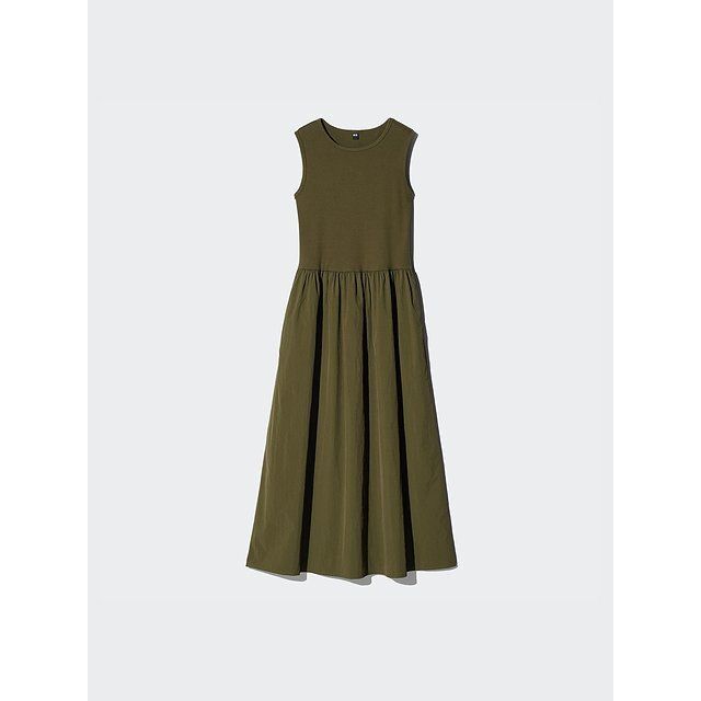 ユニクロのコンビネーションワンピース