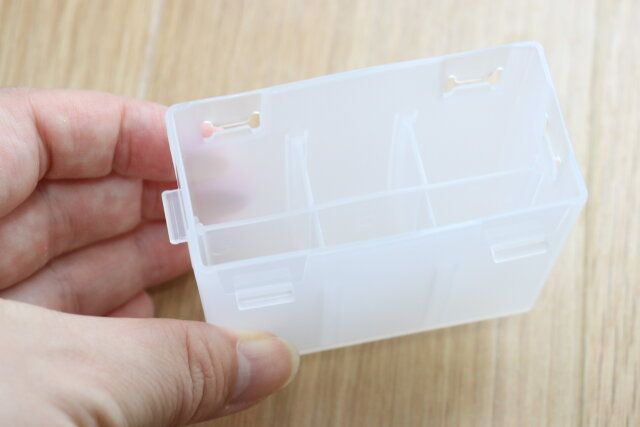 連結できるお薬ボックス仕切り付き