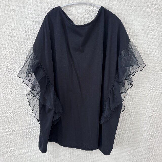 しまむら SHソデラッフルチュールT