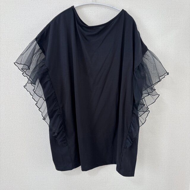 しまむら SHソデラッフルチュールT 後ろ側