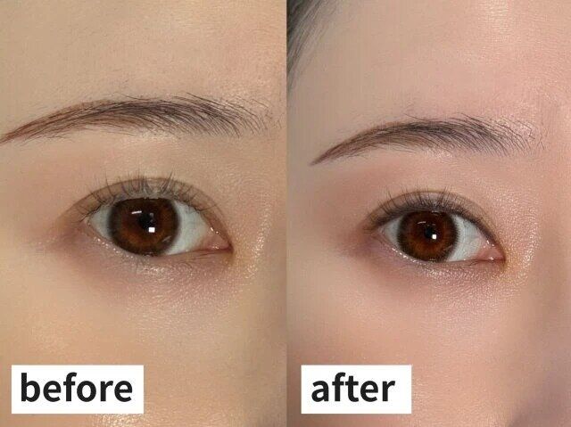 まつ毛の隙間を埋める