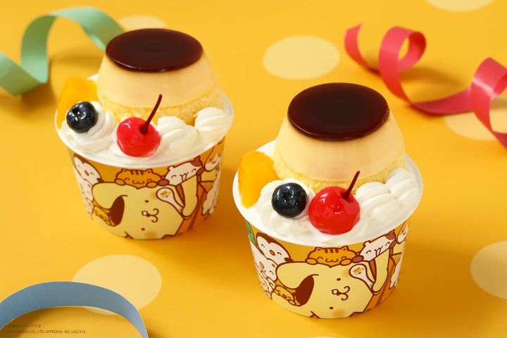 ポムポムプリンのだいすきア・ラ・モード