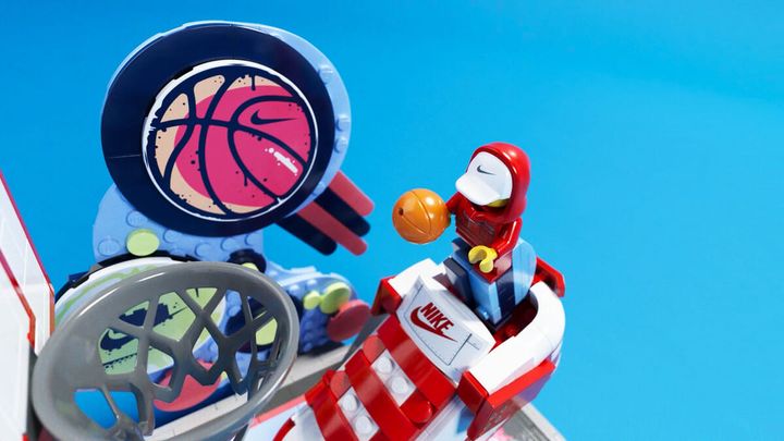 レゴ(R) Nike Slam Dunk 俯瞰