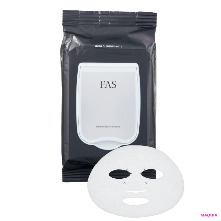 マキア 上西星来 毛穴ケア おすすめ 化粧品 FAS ザ ブラック デイリー シートマスク