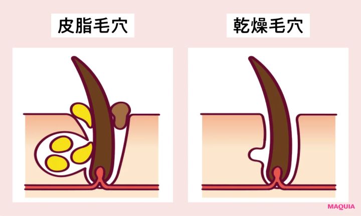 マキア 毛穴ケア 友利新 皮脂 乾燥