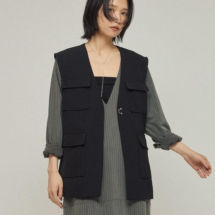 画像: 「ダブルクロス 4ポケットベスト」￥14,850 出典：ファーストハンド