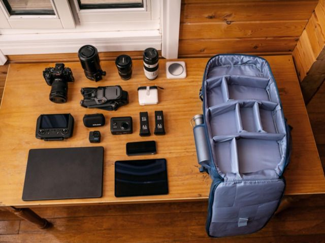 防災にも対応する大容量バックパック