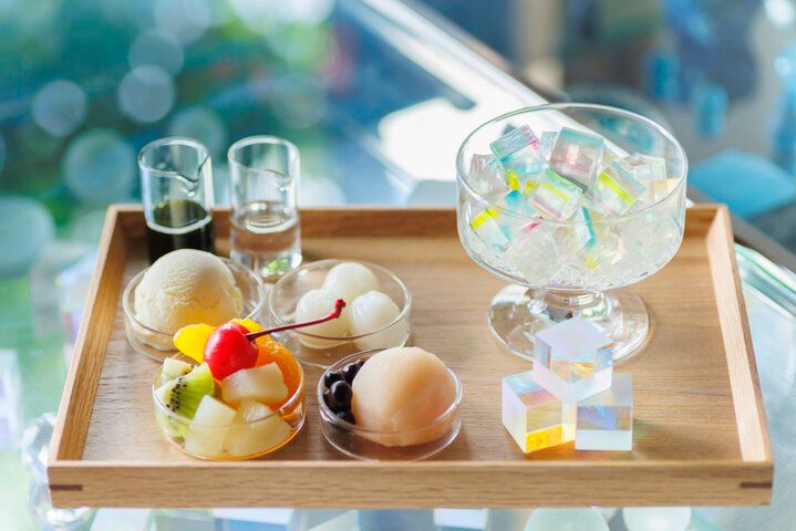 自然の造形美がスイーツに♪ 博物館みたいなカフェ「ウサギノネドコ京都店」