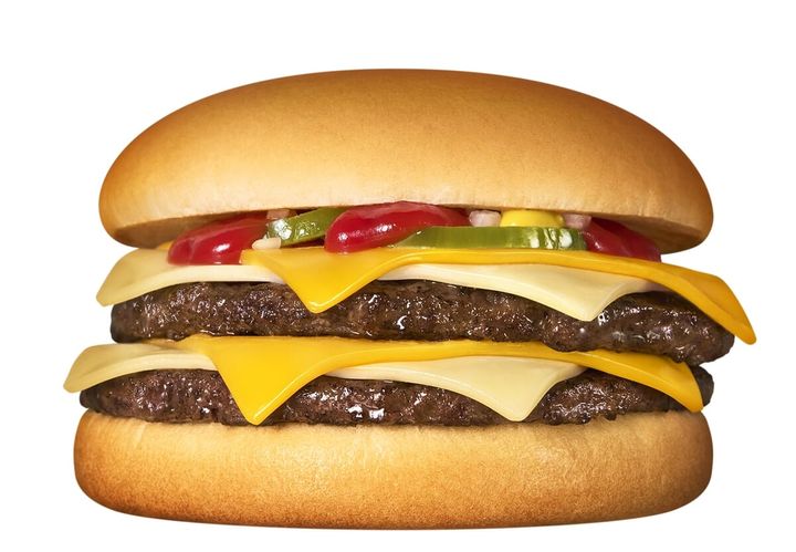 チーズチーズダブルチーズバーガー