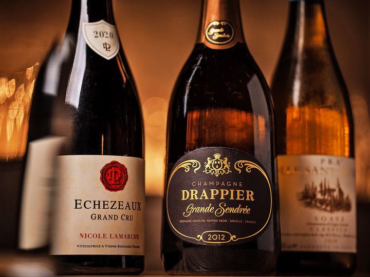 神泉『ess.』で提供しているワインやシャンパン