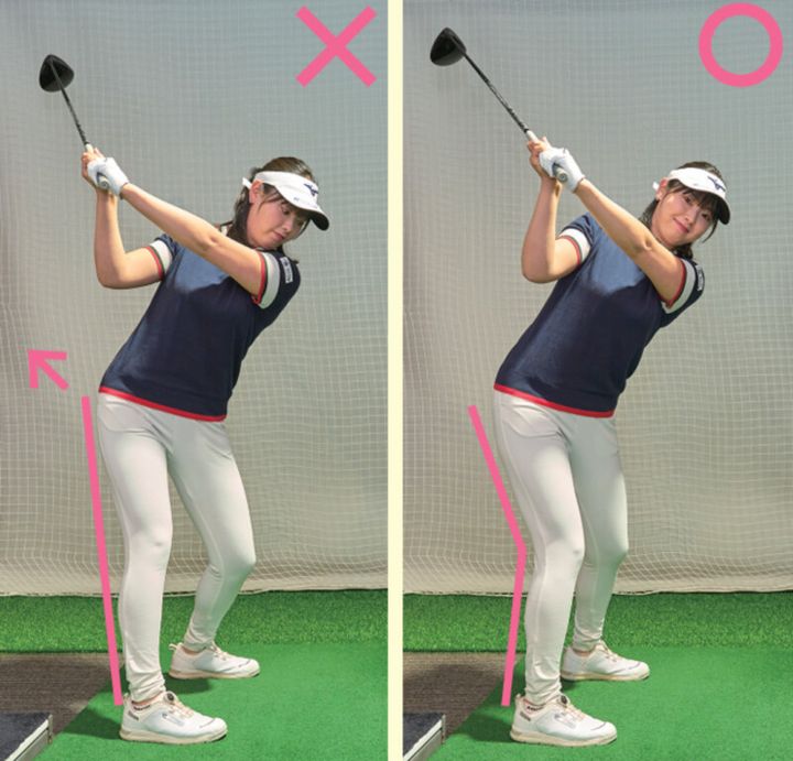 ドライバーの飛距離アップ！ゴムバンドで“下半身の使い方”をマスターする