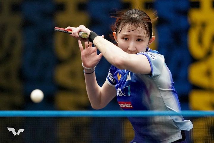 早田ひな（C）WTT