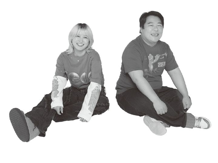 ラランドのサーヤさんとニシダさん