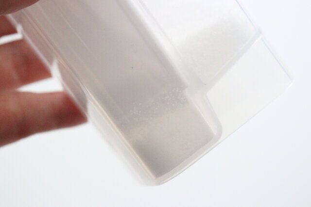 セリアの粉末洗剤用ボトルは計量するのが楽