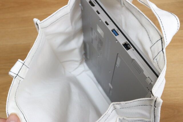 トートバッグ（サイドポケット付） ノートPC