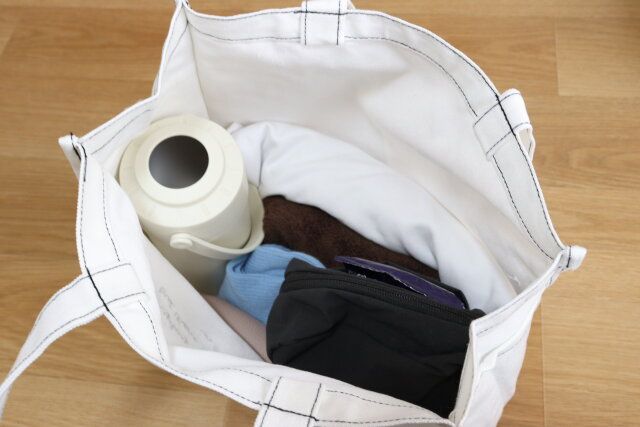 トートバッグ（サイドポケット付） 収納力