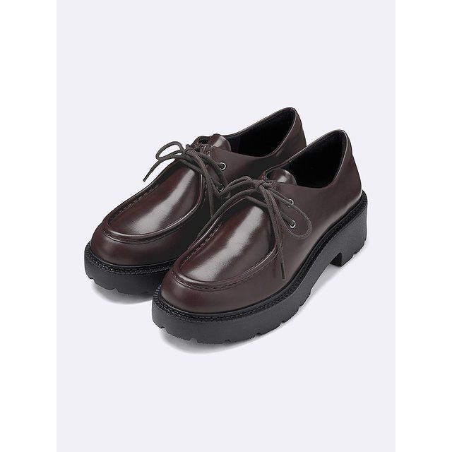 GUのボリュームソールチロリアンシューズ