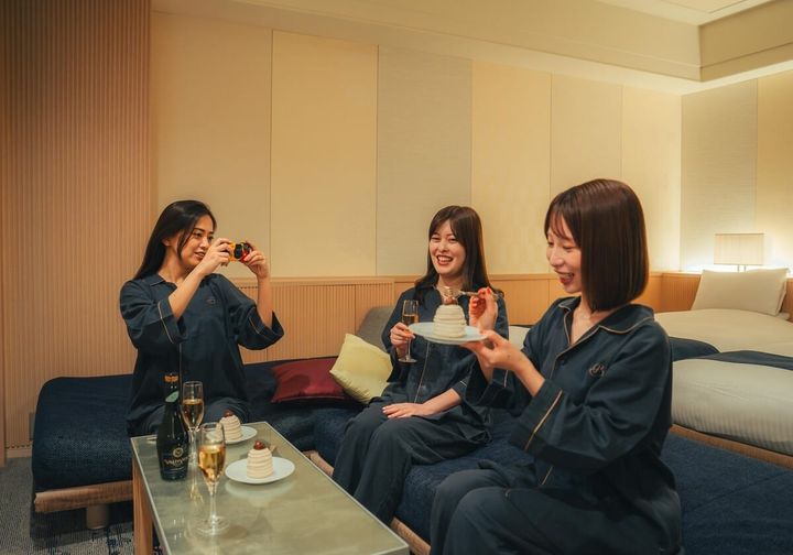 和栗モンブランケーキ付き宿泊プラン