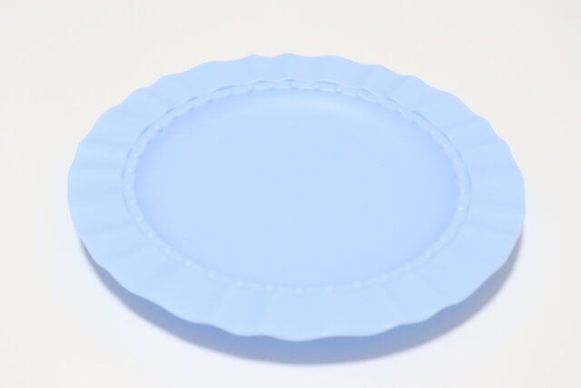セリアのPPプレート フリル 20cm