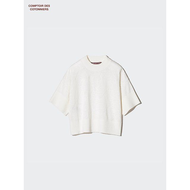 ユニクロのリネンレーヨンセーター