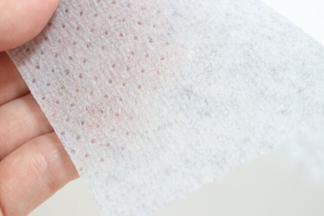 水回りの汚れ用掃除シート 素材