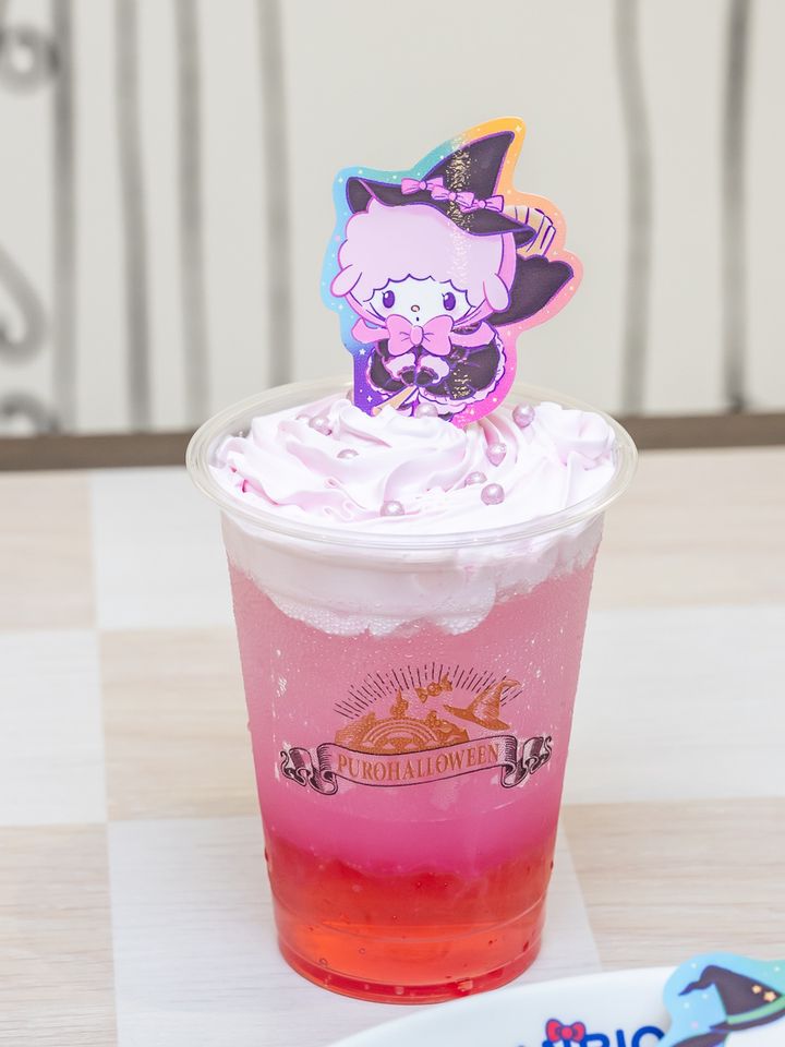 マイスウィートピアノのピンクカルピスソーダ