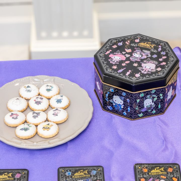 PUROHALLOWEEN 缶入りアイシングクッキー