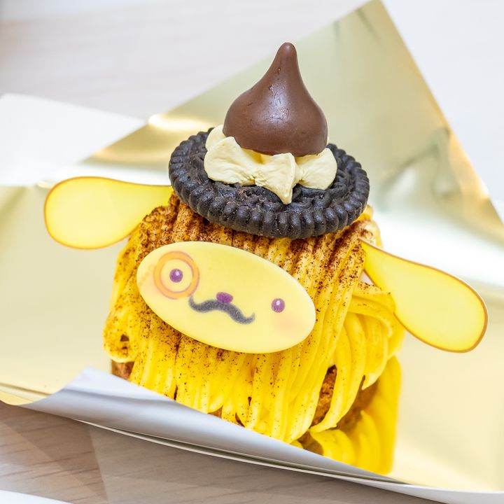 ポムポムプリンのさつま芋と和三盆のモンブラン