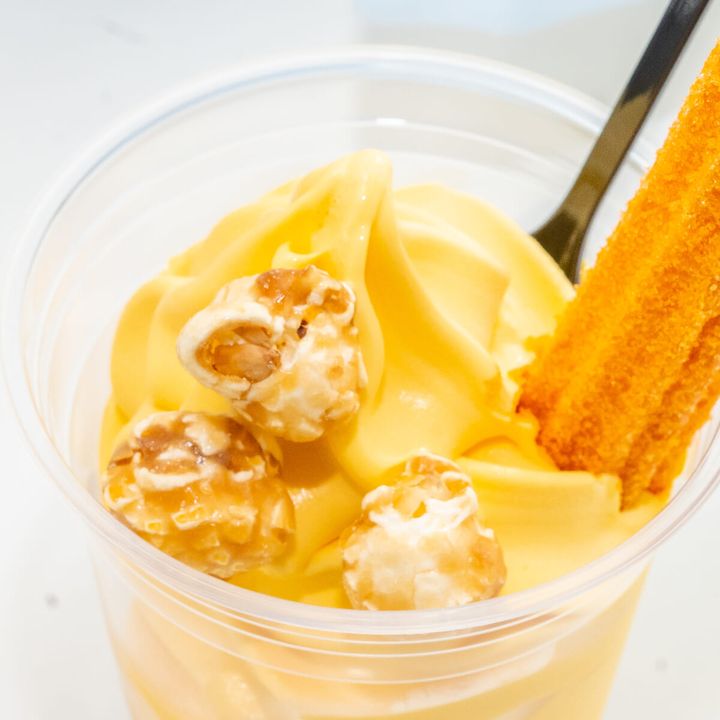 東京ディズニーリゾート“ディズニー・ハロウィーン2025”パンプキンソフトクリーム3