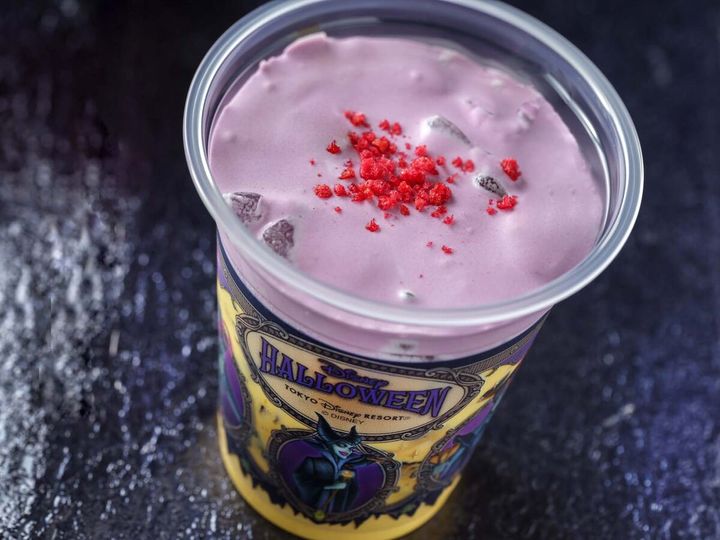 東京ディズニーリゾート“ディズニー・ハロウィーン2025”スペシャルドリンク（パンプキンミルク＆コーヒーゼリー）