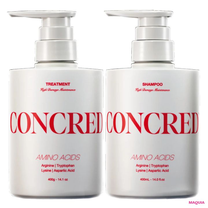 マキア ヘアケア おすすめ matsukiyo コンクレッド ハイダメージ メンテナンス シャンプー トリートメント