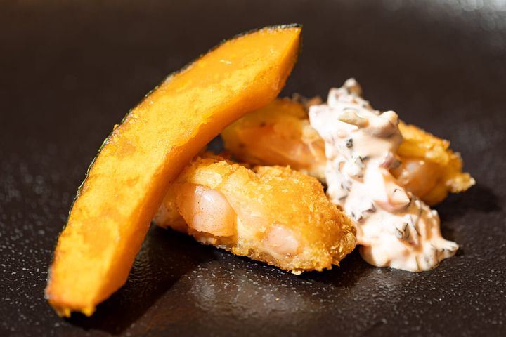 海老のカツレツ タルタルソース