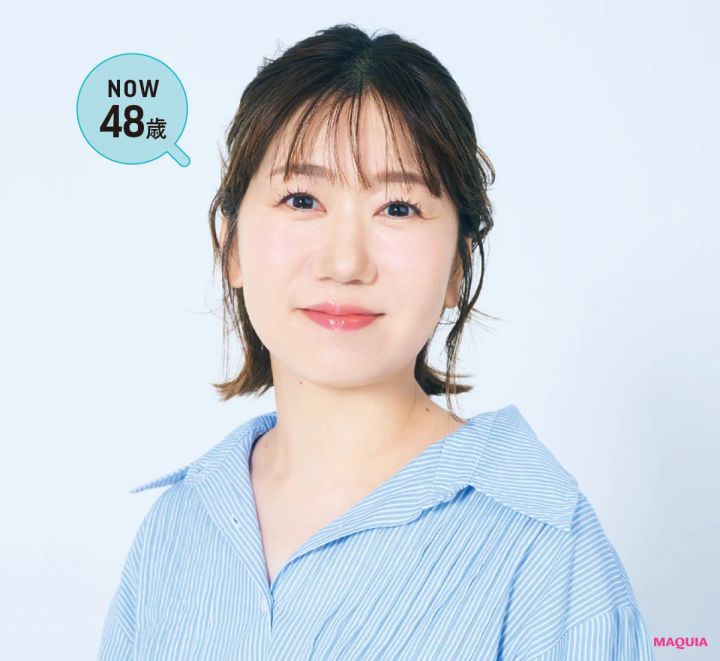 皮脂毛穴マイスター マキアエディター 山下弓子 NOW 48歳