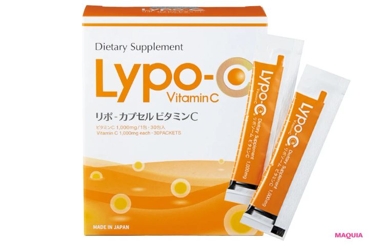 マキア 毛穴ケア おすすめ Lypo-C Vitamin C 30包