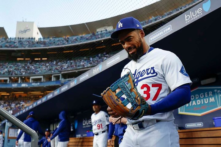 ドジャースのテオスカー・ヘルナンデス（C）Getty Images