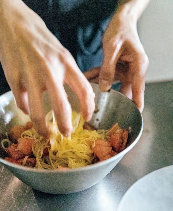 具沢山にしてサラダ感覚で食べて