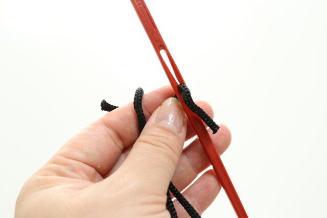 セリア 紐も通せるループターナー 紐