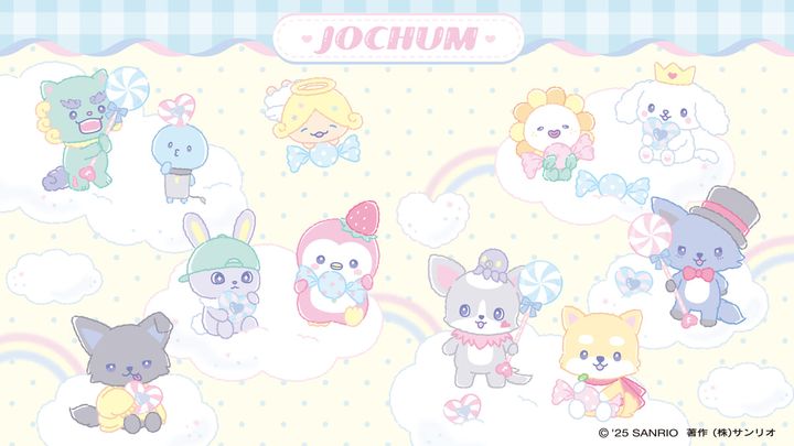 サンリオ「JO1」共同開発「JOCHUM」グッズ第3弾「ジェオチャム キャンディデザインシリーズ」