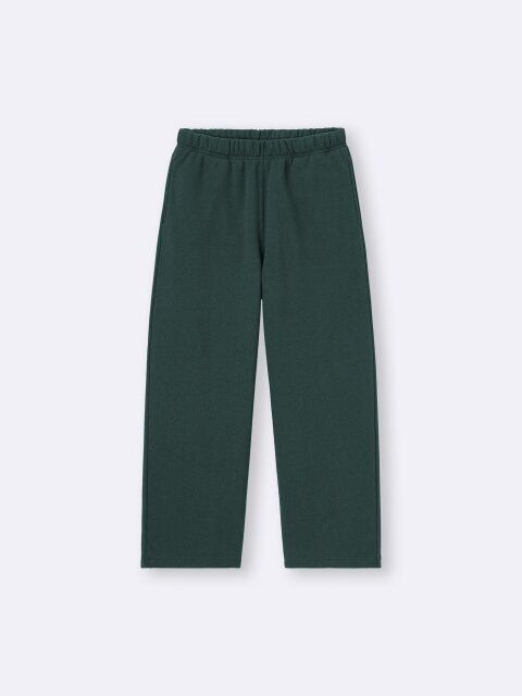 2025gu新作ヘビーウェイトスウェットワイドストレートパンツ