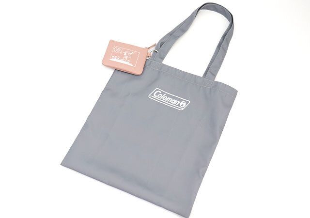 宝島社リンネル10月号増刊付録のスヌーピーとコールマンのトートバッグ＆キーチェーン付きコインケース3