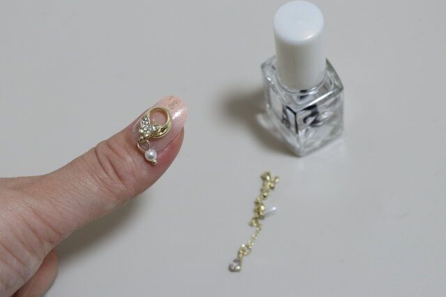 ネイルパーツ（バタフライ、サークル） デコレーション