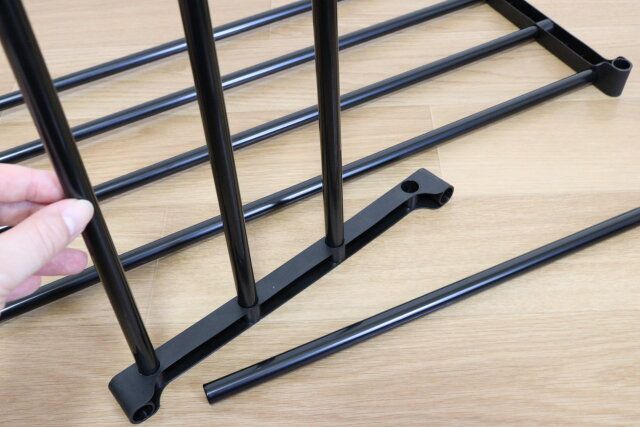 2段ワイド収納ラック 組み立て