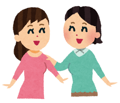 友達のイラスト「女の子」