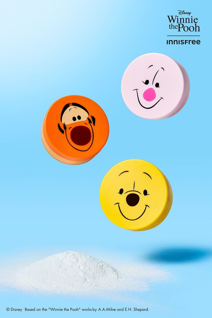 くまのプーさん × INNISFREE「ノーセバム ミネラルパウダー N」