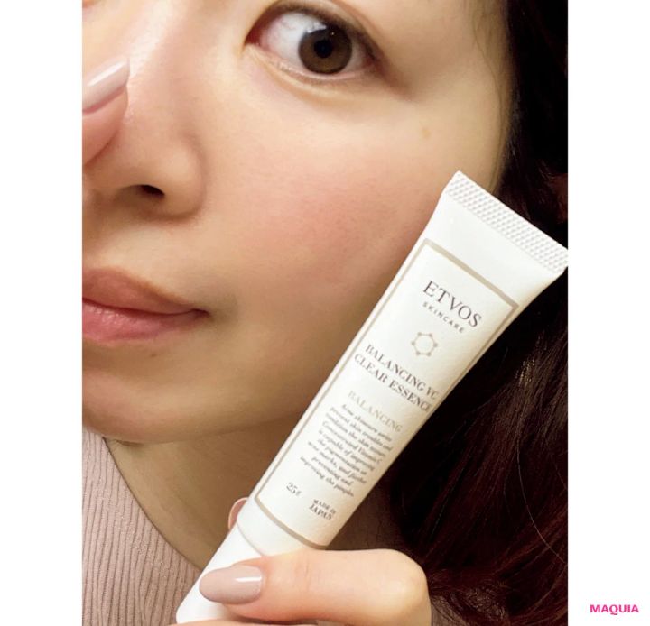 マキア 毛穴ケア おすすめ エトヴォス バランシングVCクリアエッセンス レビュー