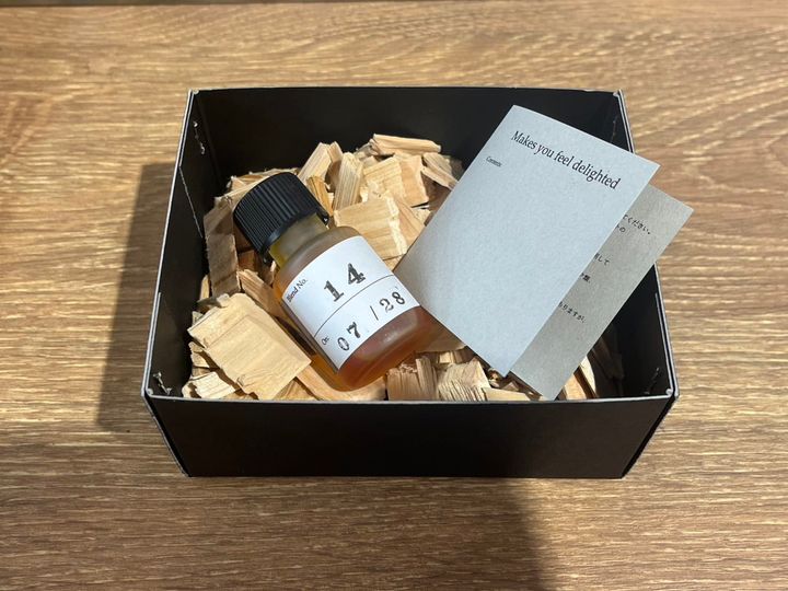 完成品をボックスへ