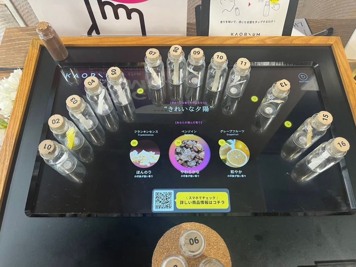 STEP1.わたしが選んだ3種類の香りと「感性言語」