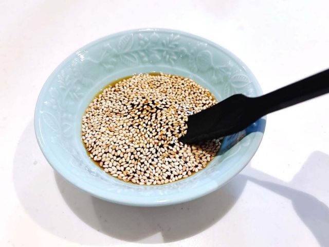 豆苗ともやしのチヂミ