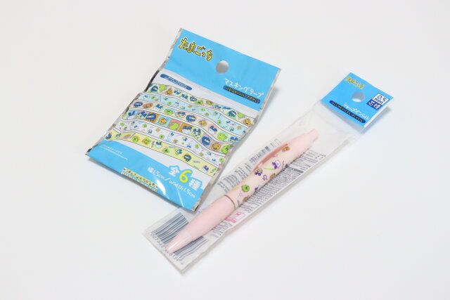 ダイソー たまごっち マスキングテープ たまごっち シャープペンシル（ピンク）